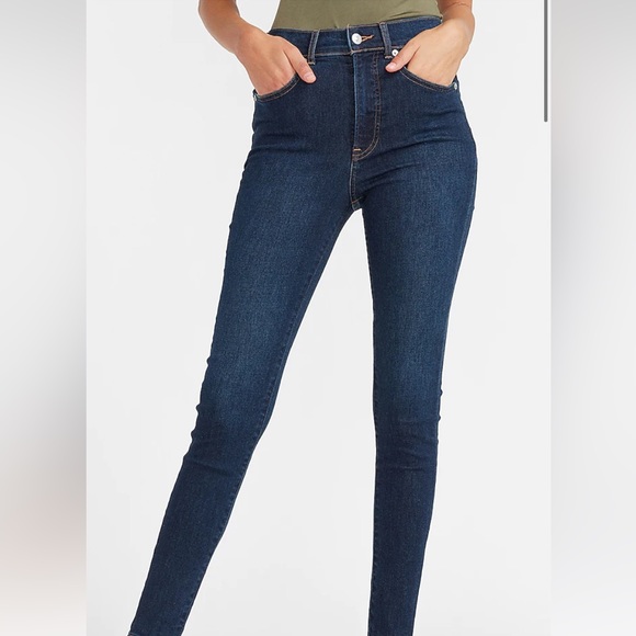 Express Mid Rise Skinny Jeans SIZE 6